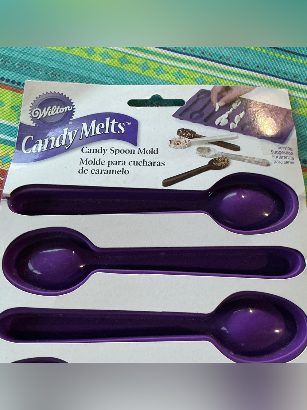 Wilton Candy Spoon Mold - 8 cavities